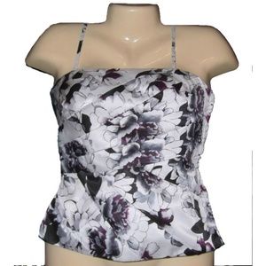 White House Black Market Corset Top Purple Size 4